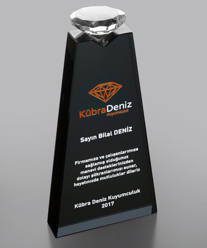 PB967 Kristal Plaket