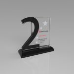 PB971 Kristal Plaket - 1