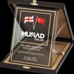 PB2003 Altın Yaldız Kristal Plaket - 3