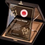 PB2012 Altın Yaldız Kristal Plaket - 3